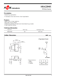 Datasheet SRA2206E manufacturer AUK