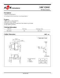 Datasheet SRC1206E manufacturer AUK