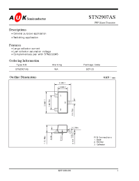 Datasheet STN2907AS manufacturer AUK