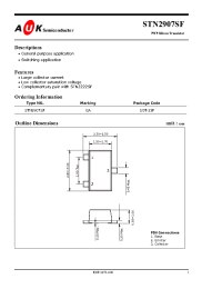 Datasheet STN2907SF manufacturer AUK