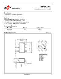 Datasheet SUF623N manufacturer AUK