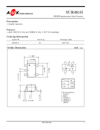 Datasheet SUR481H manufacturer AUK
