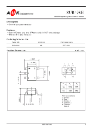 Datasheet SUR498H manufacturer AUK