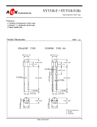 Datasheet SY3318-F(B) manufacturer AUK