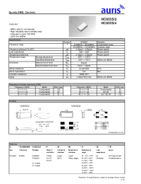 Datasheet HC6032 manufacturer Auris