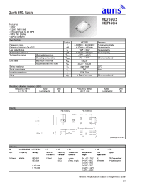 Datasheet HE7054 manufacturer Auris