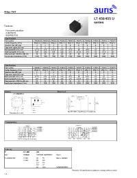 Datasheet LT450AU manufacturer Auris