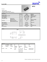 Datasheet MP03 manufacturer Auris