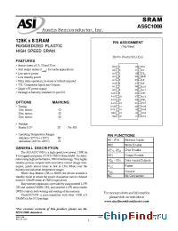 Datasheet AS5C1008DJ-20 manufacturer Austin