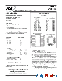 Datasheet MT5C1005ECW-70L/IT manufacturer Austin