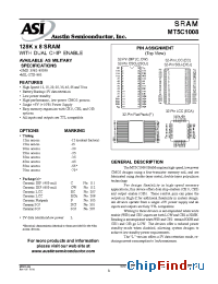 Datasheet MT5C1008C-55L/IT производства Austin