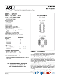 Datasheet MT5C2561EC-45L/IT производства Austin