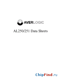 Datasheet AL251 manufacturer AverLogic