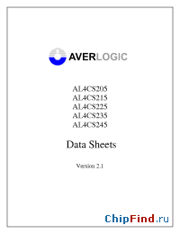 Datasheet AL4CS225 manufacturer AverLogic