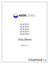 Datasheet AL4CS251 manufacturer AverLogic