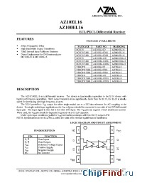 Datasheet AZ100EL16 manufacturer Arizona Microtek