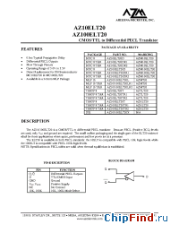 Datasheet AZ10ELT20TR1 manufacturer Arizona Microtek