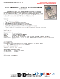 Datasheet 485DTT manufacturer B&B Electronics