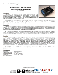 Datasheet 485RPTR manufacturer B&B Electronics
