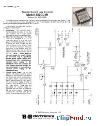 Datasheet MODEL232CL2R manufacturer B&B Electronics