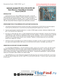 Datasheet MODEL422RMCON manufacturer B&B Electronics