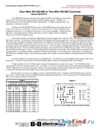 Datasheet MODEL485FWTW manufacturer B&B Electronics