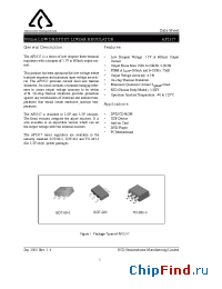 Datasheet AP2317H-3.3 manufacturer BCD