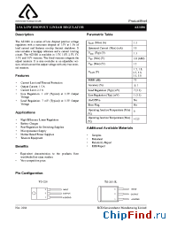 Datasheet AZ1086T-ADJE1 manufacturer BCD