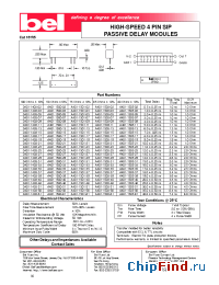 Datasheet 0401-1403-07 manufacturer BEL Fuse