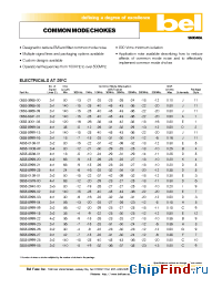 Datasheet 0553-3965-09 manufacturer BEL Fuse