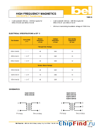 Datasheet 0554-3184-00 manufacturer BEL Fuse