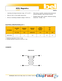 Datasheet 0560-6100-40 manufacturer BEL Fuse