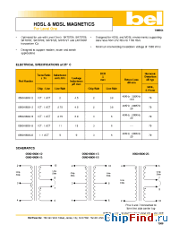 Datasheet 0560-6600-13 manufacturer BEL Fuse
