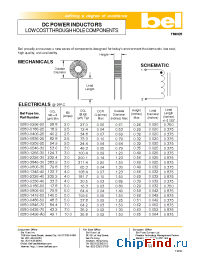 Datasheet 0580-0256-25 manufacturer BEL Fuse