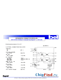 Datasheet 0810-1X4T-36 manufacturer BEL Fuse