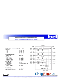 Datasheet 0813-1X1T-43 manufacturer BEL Fuse