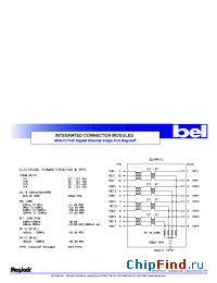 Datasheet 0816-1X1T-43 manufacturer BEL Fuse
