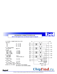 Datasheet 0816-1X1T-80 manufacturer BEL Fuse
