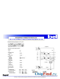 Datasheet 0821-1X1T-36 manufacturer BEL Fuse