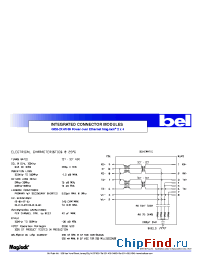 Datasheet 0833-2X4R-59 manufacturer BEL Fuse