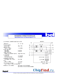 Datasheet 0833-2X8R-59 manufacturer BEL Fuse