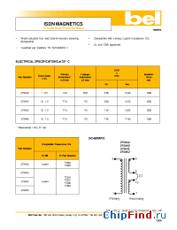 Datasheet 2754K2 manufacturer BEL Fuse