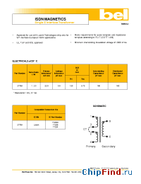 Datasheet 2776A производства BEL Fuse