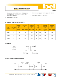 Datasheet 2786A5 manufacturer BEL Fuse