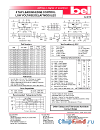 Datasheet A477-0250-02 manufacturer BEL Fuse