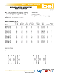 Datasheet A553-1006-AB manufacturer BEL Fuse