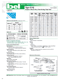 Datasheet C1Q375 manufacturer BEL Fuse