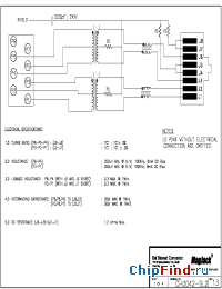 Datasheet CH0042-SL2 manufacturer BEL Fuse