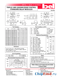 Datasheet S423-0007-A3 manufacturer BEL Fuse
