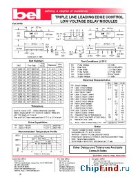 Datasheet S477-0015-A3 manufacturer BEL Fuse